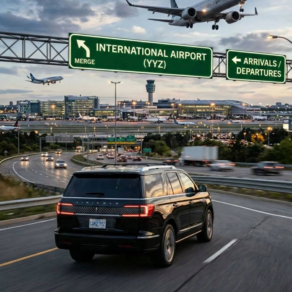 Airport limo service Camlachie with Lincoln Navigator SUV serving major airports from Camlachie