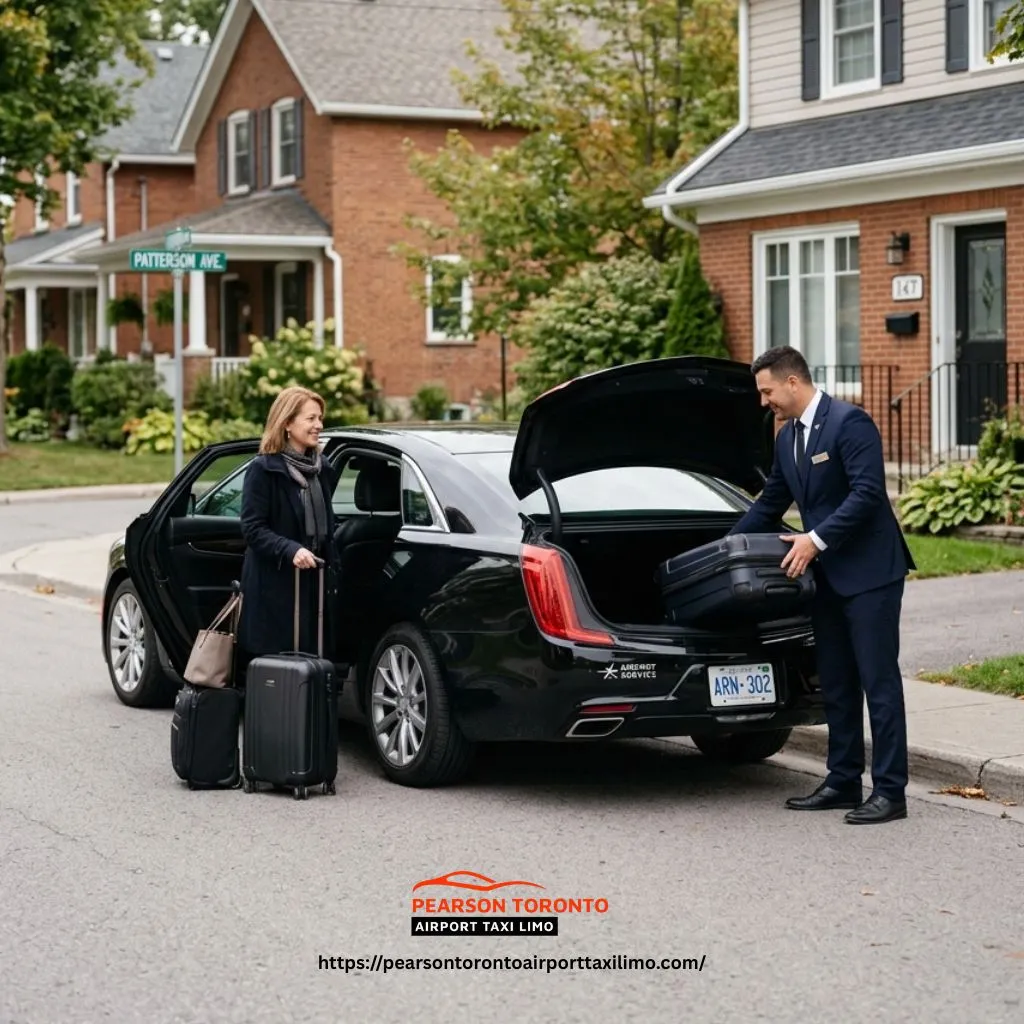 Airport limo service Arnprior Cadillac XTS sedan with professional chauffeur