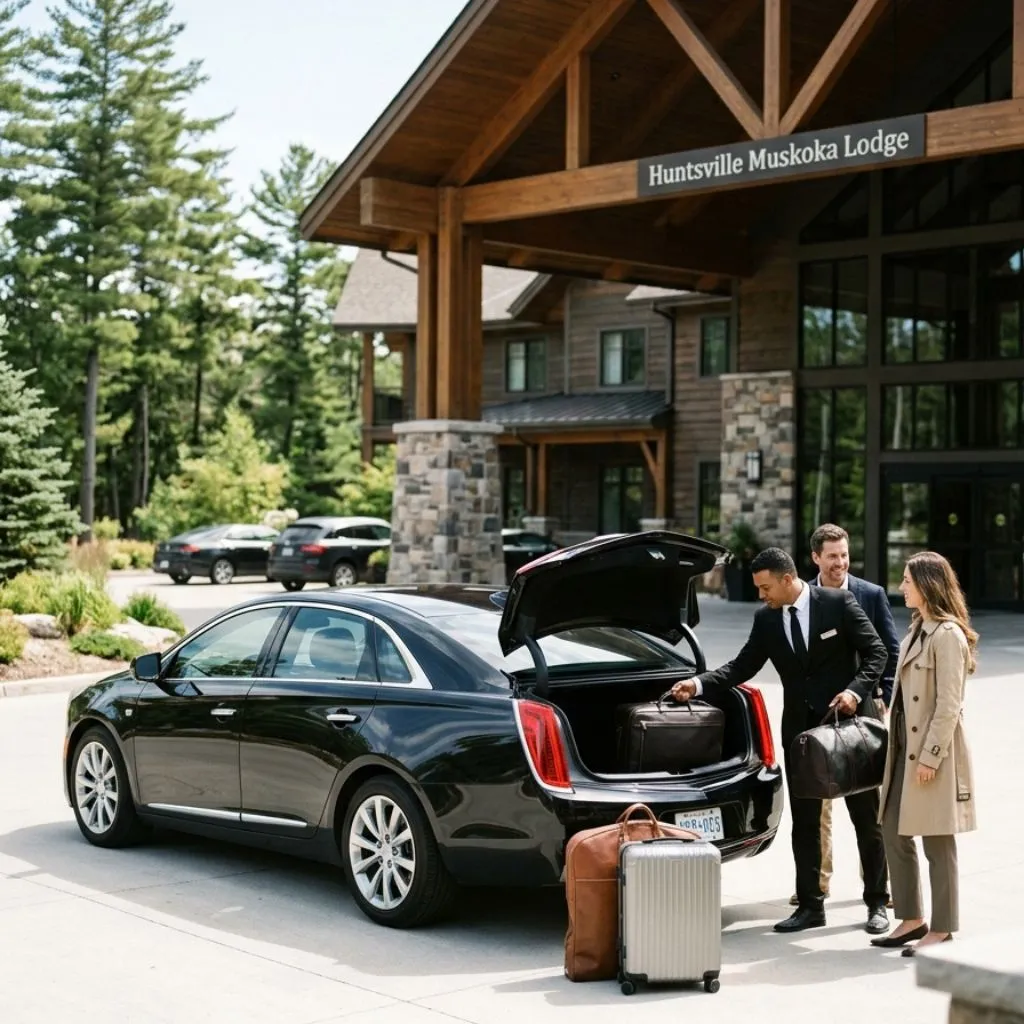 Huntsville Airport Limo black Cadillac XTS Sedan premium airport limo service Huntsville