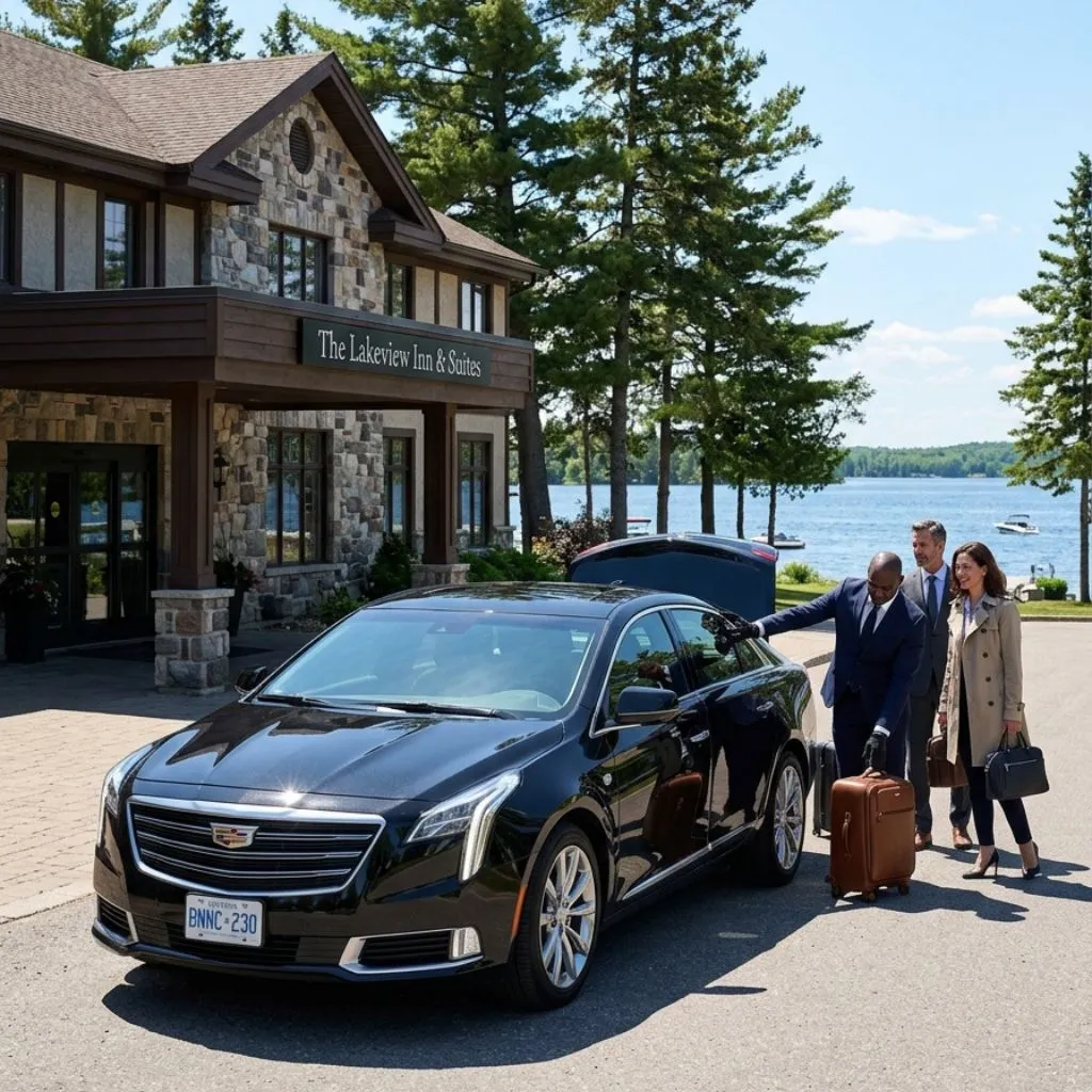 Kenora Airport Limo premium Cadillac XTS Sedan airport limo service Kenora