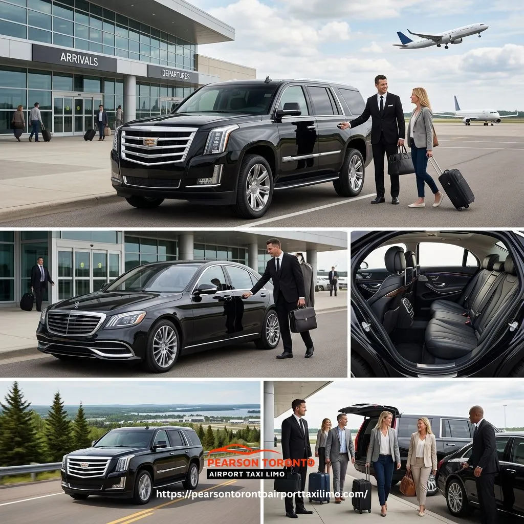 Airport Limo Service in Sault Ste Marie serving regional and international airports with luxury sedan and SUV